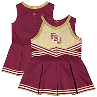 Robe de cheerleading Lollipop Park pour filles du Colisée Grenat des Florida State Seminoles