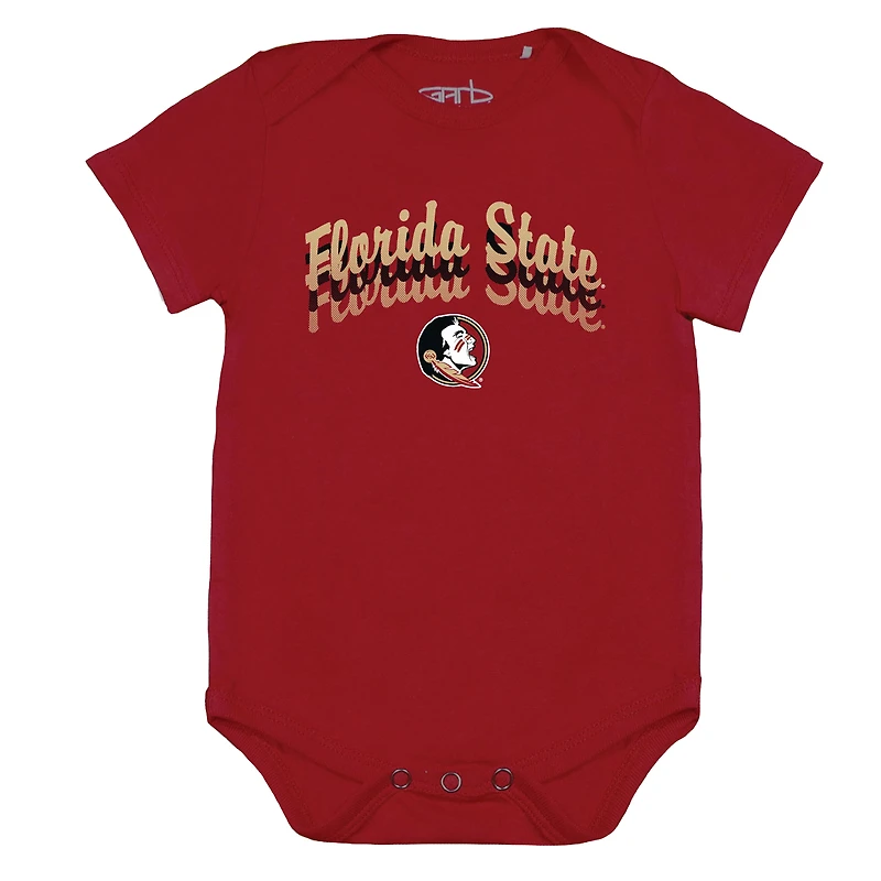 Girls Infant Garb Florida State Seminoles Tonya Bodysuit 2-Pack