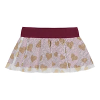 Girls Newborn & Infant Florida State Seminoles Two-Piece Love My Team Bodysuit Skirt Set