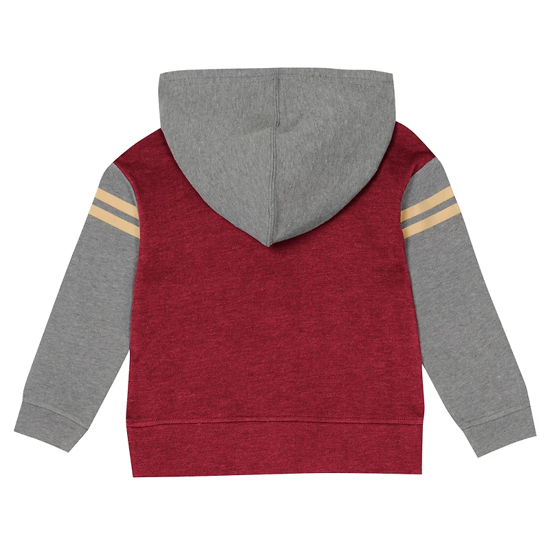 Ensemble sweat à capuche et legging pour fille en bas âge Garnet Florida State Seminoles Clubhouse