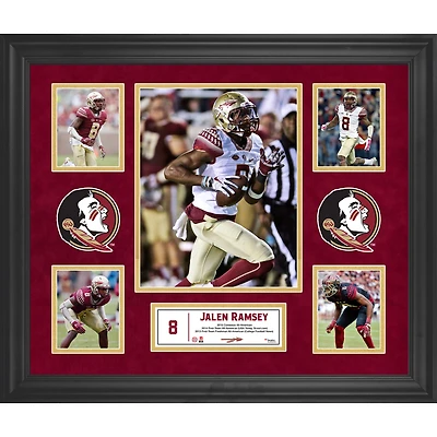 Jalen Ramsey Florida State Seminoles Framed 23'' x 27'' 5-Photo Collage