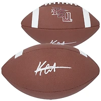 Ballon de football Nike Game dédicacé par Keon Coleman, Florida State Seminoles