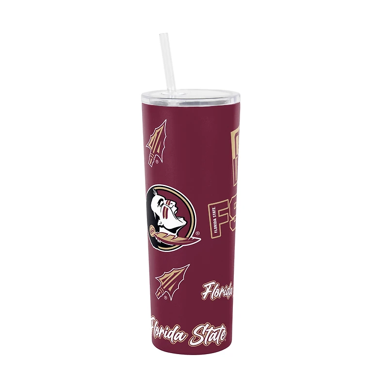 Logo Brands Florida State Seminoles 30oz Dreamweave Straw Tumbler
