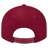 Casquette ajustable 9FIFTY à profil bas New Era pour homme, couleur grenat, Florida State Seminoles