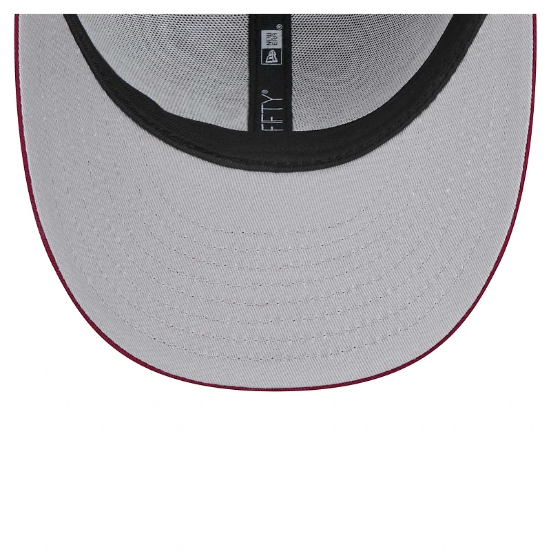 Men's New Era  Garnet Florida State Seminoles Low Profile 9FIFTY Adjustable Hat