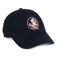 Men's '47 Black Florida State Seminoles Clean Up Adjustable Hat