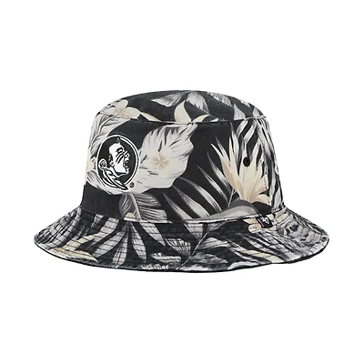 Chapeau bob Tropicalia '47 Florida State Seminoles pour hommes noir