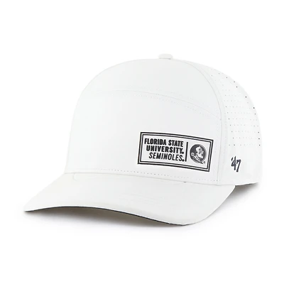 Men's '47 Cream Florida State Seminoles Cypher Midfield Adjustable Hat