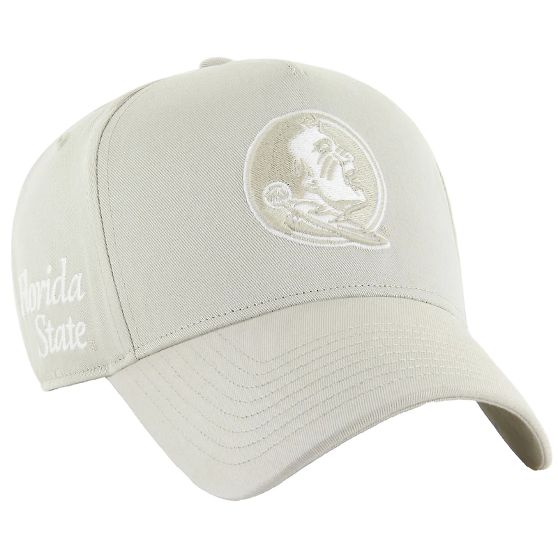 Men's '47  Cream Florida State Seminoles Foundation Offside Adjustable Hat