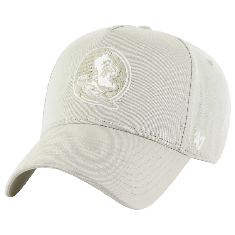 Men's '47  Cream Florida State Seminoles Foundation Offside Adjustable Hat