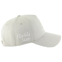 Casquette ajustable pour homme Florida State Seminoles Foundation Offside '47 Cream