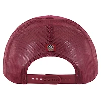 Men's '47 Garnet Florida State Seminoles Garner Trucker Adjustable Hat
