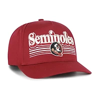 Casquette ajustable pour homme '47 Grenat Florida State Seminoles Script Fade Hitch