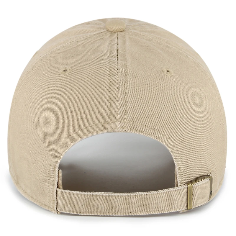 Men's '47 Khaki Florida State Seminoles Vault Clean Up Adjustable Hat