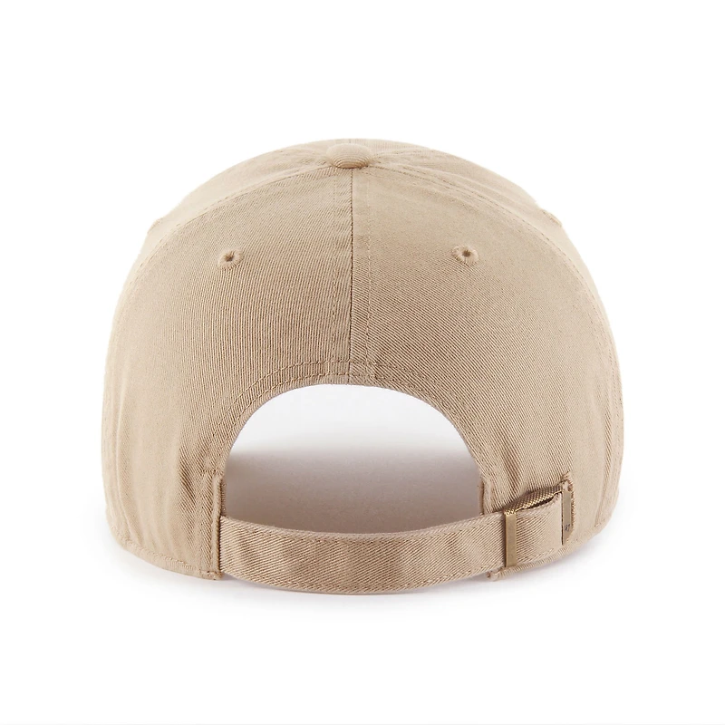 Men's '47 Khaki Florida State Seminoles Vault Clean Up Adjustable Hat