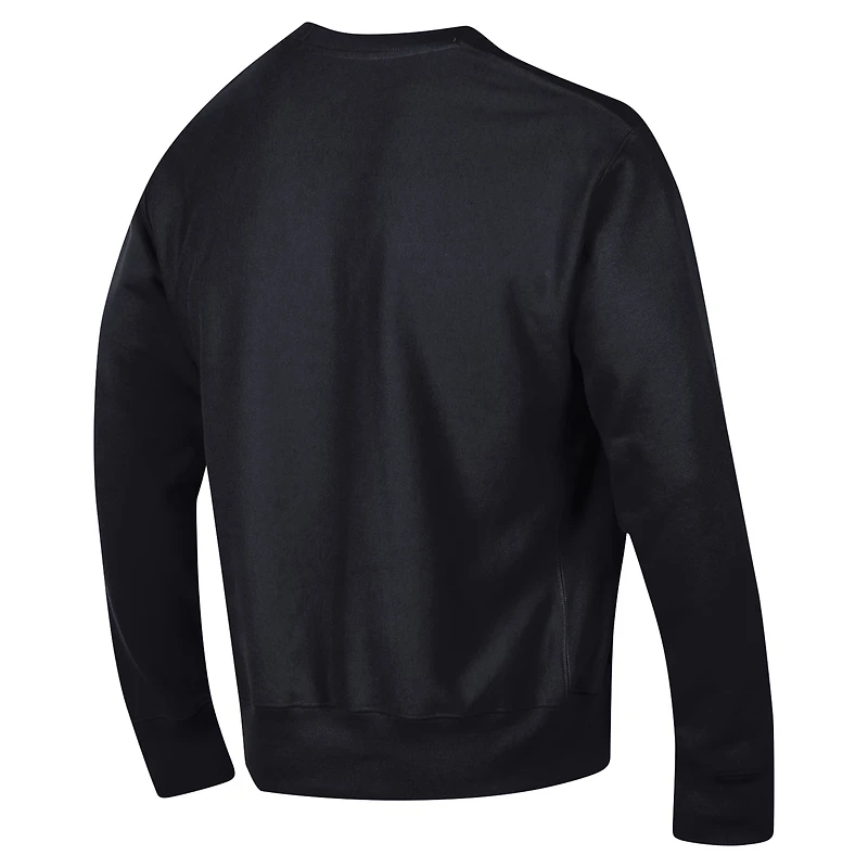Sweat-shirt à enfiler tissage inversé noir Champion Florida State Seminoles Vault Late Night pour homme