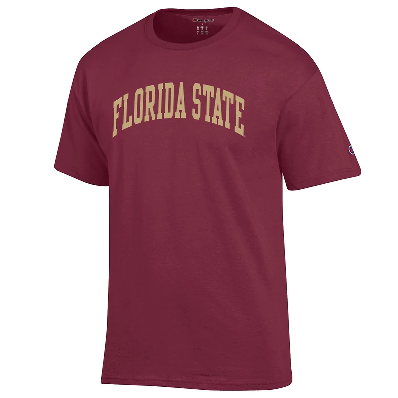 Men's Champion  Garnet Florida State Seminoles Basic Arch T-Shirt