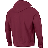 Sweat à capuche coupe décontractée Champion Garnet Florida State Seminoles Team Arch Reverse Weave pour homme
