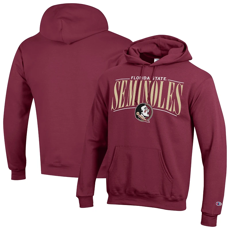 Men's Champion  Garnet Florida State Seminoles Team Pride Powerblend Hoodie