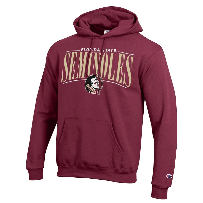 Men's Champion  Garnet Florida State Seminoles Team Pride Powerblend Hoodie
