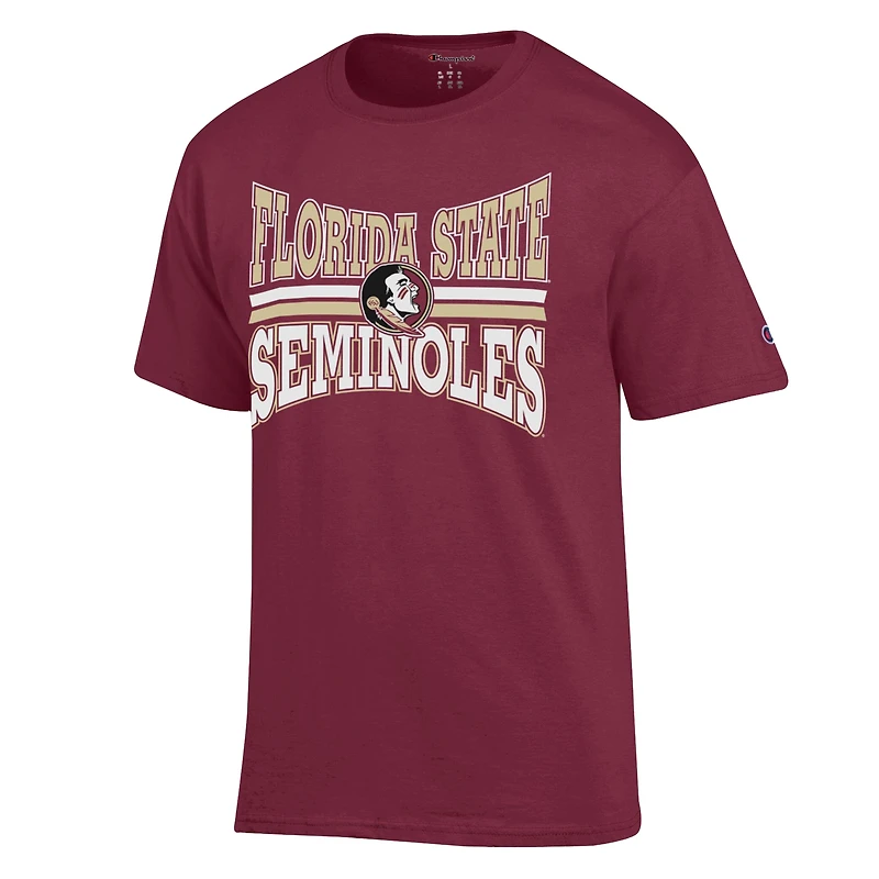 T-shirt Zoom de l'équipe masculine Champion Grenat Florida State Seminoles