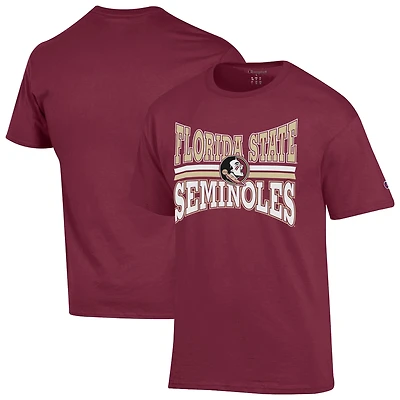 T-shirt Zoom de l'équipe masculine Champion Grenat Florida State Seminoles