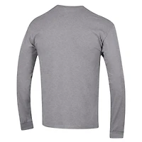 T-shirt à manches longues Champion Heather Grey Florida State Seminoles High Motor pour homme