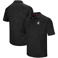 Polo Colosseum Black Florida State Seminoles pour hommes, grandes tailles, Down Swing