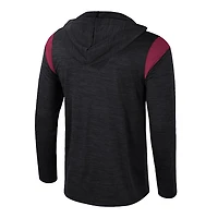 Coupe-vent demi-zip Colosseum Black Florida State Seminoles Dozer pour homme