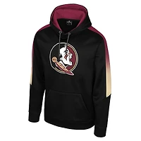 Men's Colosseum Black Florida State Seminoles The Gang Blackout Hoodie