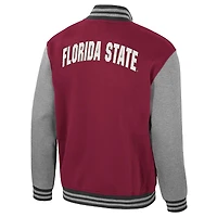 Veste universitaire zippée Ambi-Turner Colosseum Garnet pour homme des Florida State Seminoles