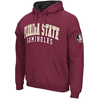 Sweat à capuche Colosseum Garnet Florida State Seminoles Double Arch pour hommes