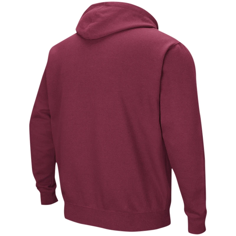 Sweat à capuche Colosseum Garnet Florida State Seminoles Double Arch pour hommes