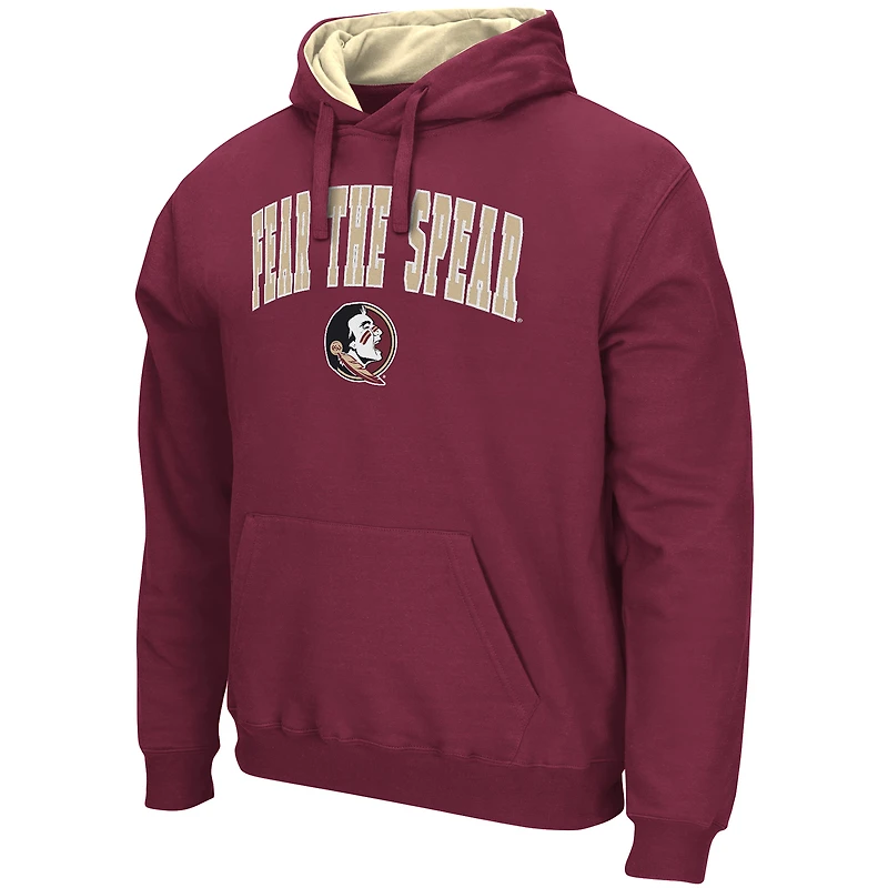 Sweat à capuche polaire Rally Cry pour homme Colosseum Garnet Florida State Seminoles