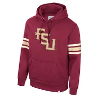 Men's Colosseum Garnet Florida State Seminoles Saluting Pullover Hoodie