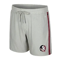 Men's Colosseum Gray Florida State Seminoles Mac Shorts