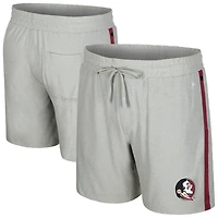 Short Mac gris Colosseum pour homme des Florida State Seminoles