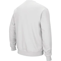 Sweat-shirt à enfiler Colosseum blanc pour homme, orné du logo et de l'arche des Florida State Seminoles.