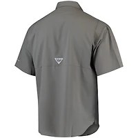 Men's Columbia Charcoal Florida State Seminoles PFG Tamiami Shirt