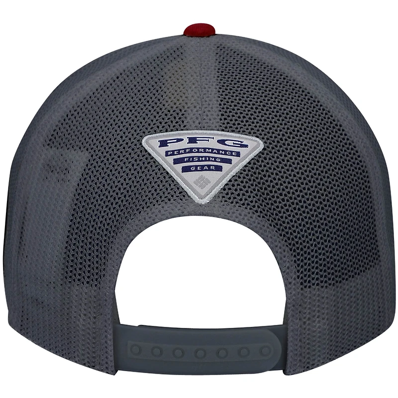 Casquette ajustable Columbia Garnet Florida State Seminoles PFG Snapback pour homme