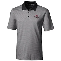 Polo extensible à rayures ton sur Forge pour homme Cutter & Buck Bobby Bowden, noir, Florida State Seminoles, grandes tailles