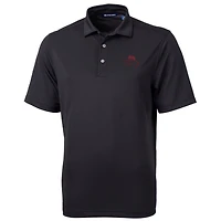 Men's Cutter & Buck Bobby Bowden Black Florida State Seminoles Virtue Eco Pique Polo
