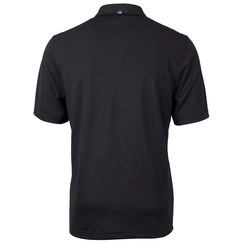 Men's Cutter & Buck Bobby Bowden Black Florida State Seminoles Virtue Eco Pique Polo