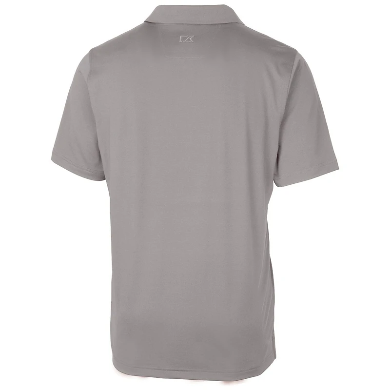 Men's Cutter & Buck Bobby Bowden Gray Florida State Seminoles Forge Stretch Polo