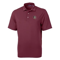 Men's Cutter & Buck Garnet Florida State Seminoles Virtue Eco Pique Recycled Polo