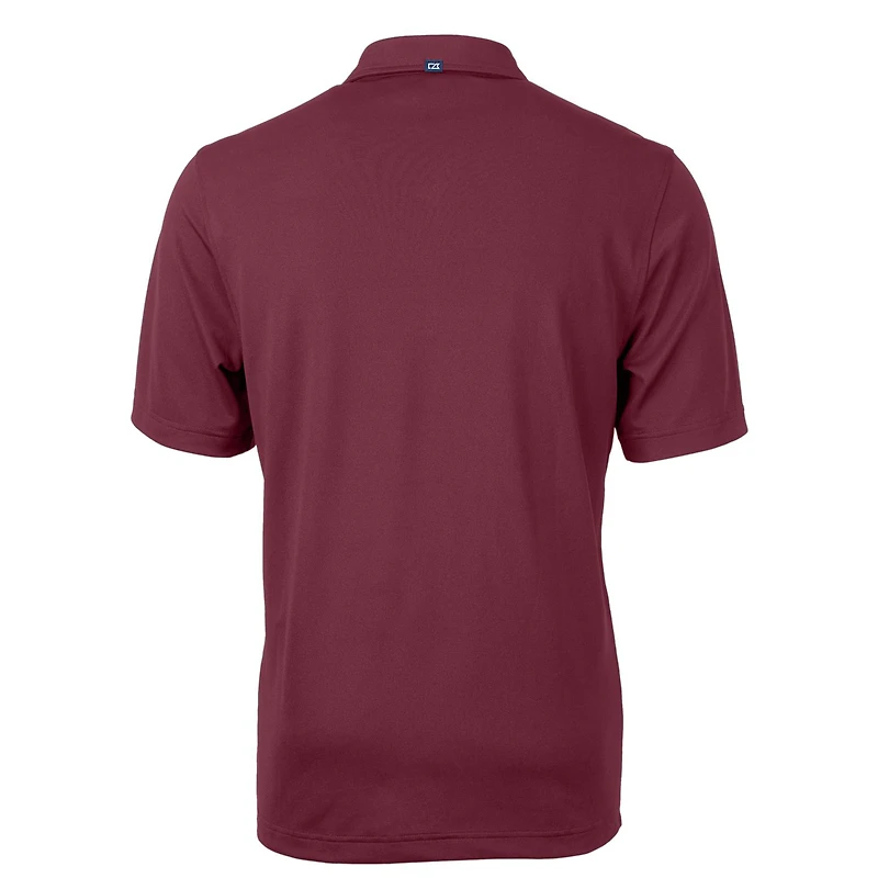 Polo recyclé Virtue Eco Pique pour homme Cutter & Buck Garnet des Florida State Seminoles