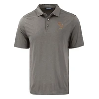 Men's Cutter & Buck Gray Florida State Seminoles Coastline Epic Comfort Eco Recycled Polo