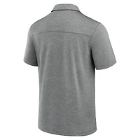 Men's Fanatics Charcoal Florida State Seminoles Performance Polo