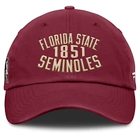 Casquette ajustable Archer des Seminoles de l'État de Floride pour hommes Fanatics Garnet