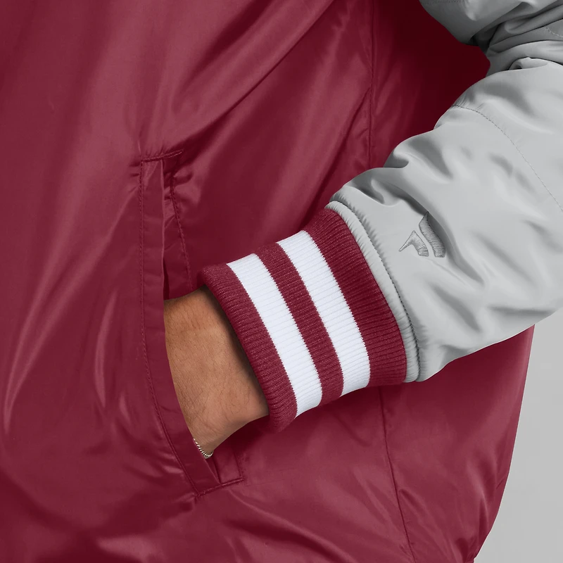 Veste à boutons-pression intégrale Elements Elite des Florida State Seminoles de Fanatics Garnet pour hommes